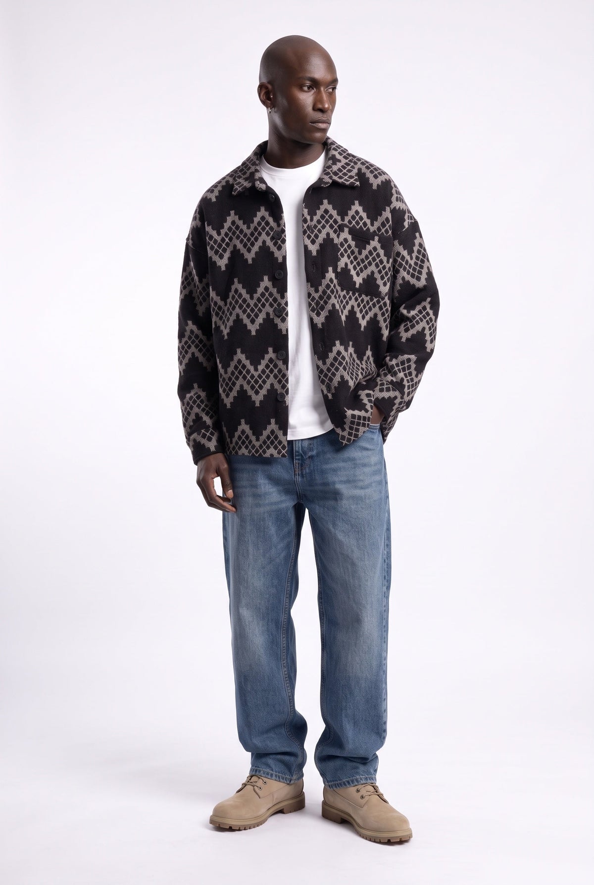 Oversize Flanel Oduncu Gömlek