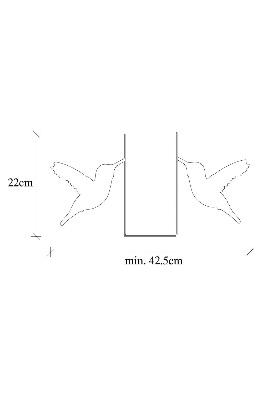 Kt-011 Dekoratif Metal Kitap Tutucu - 4