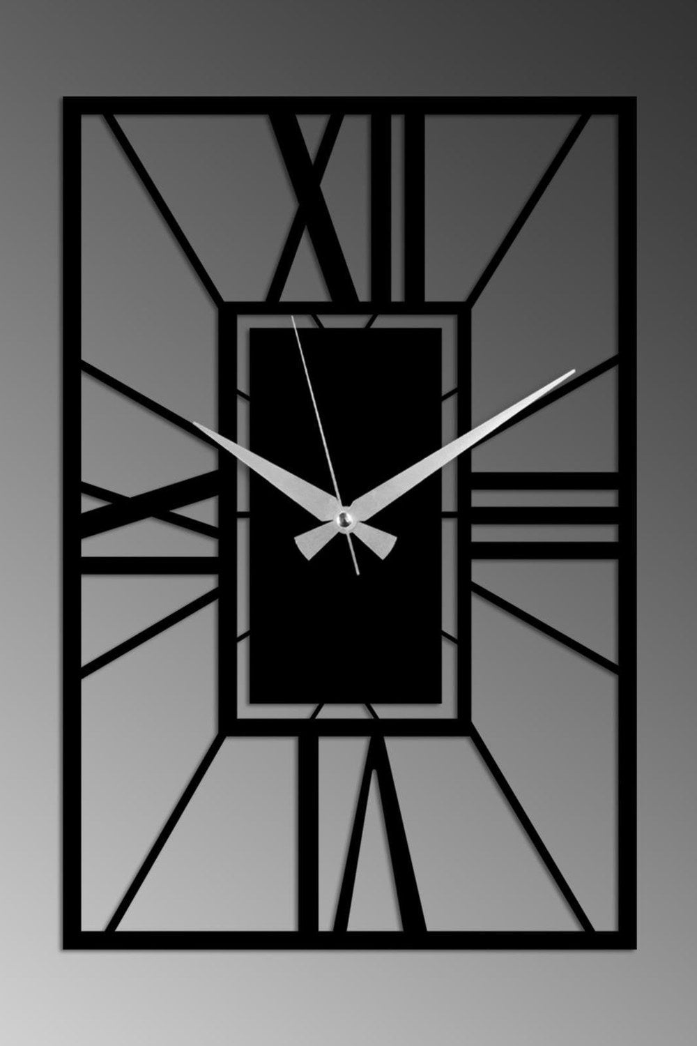 Watch-047 Dekoratif Metal Duvar Saati - 3