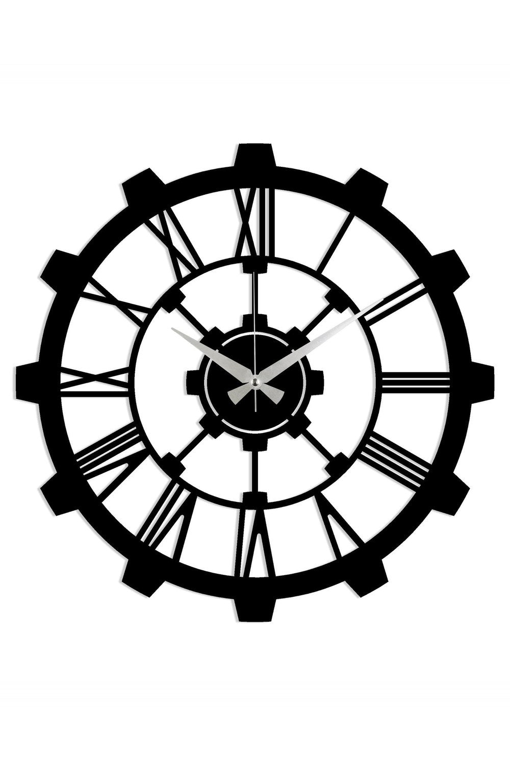 Watch-016 Dekoratif Metal Duvar Saati - 1