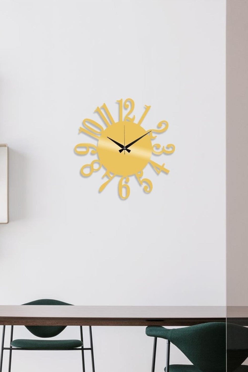 Watch-014-A Dekoratif Metal Duvar Saati - 0