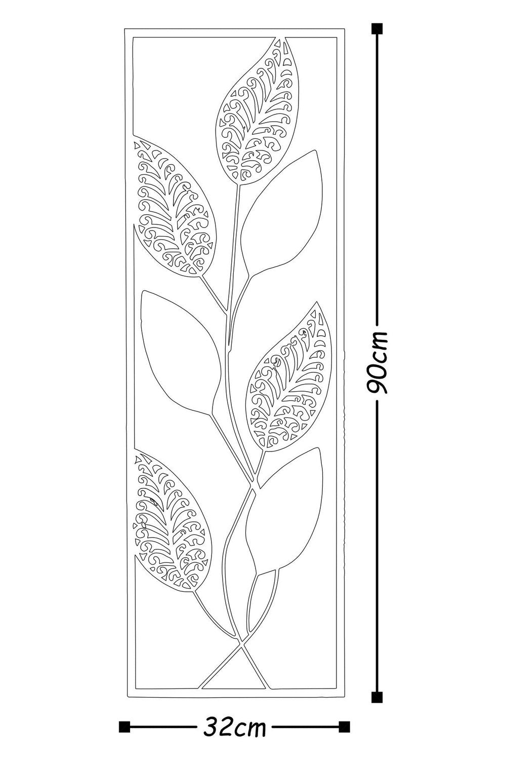 Bys-4012 Dekoratif Metal Duvar Tablosu - 3