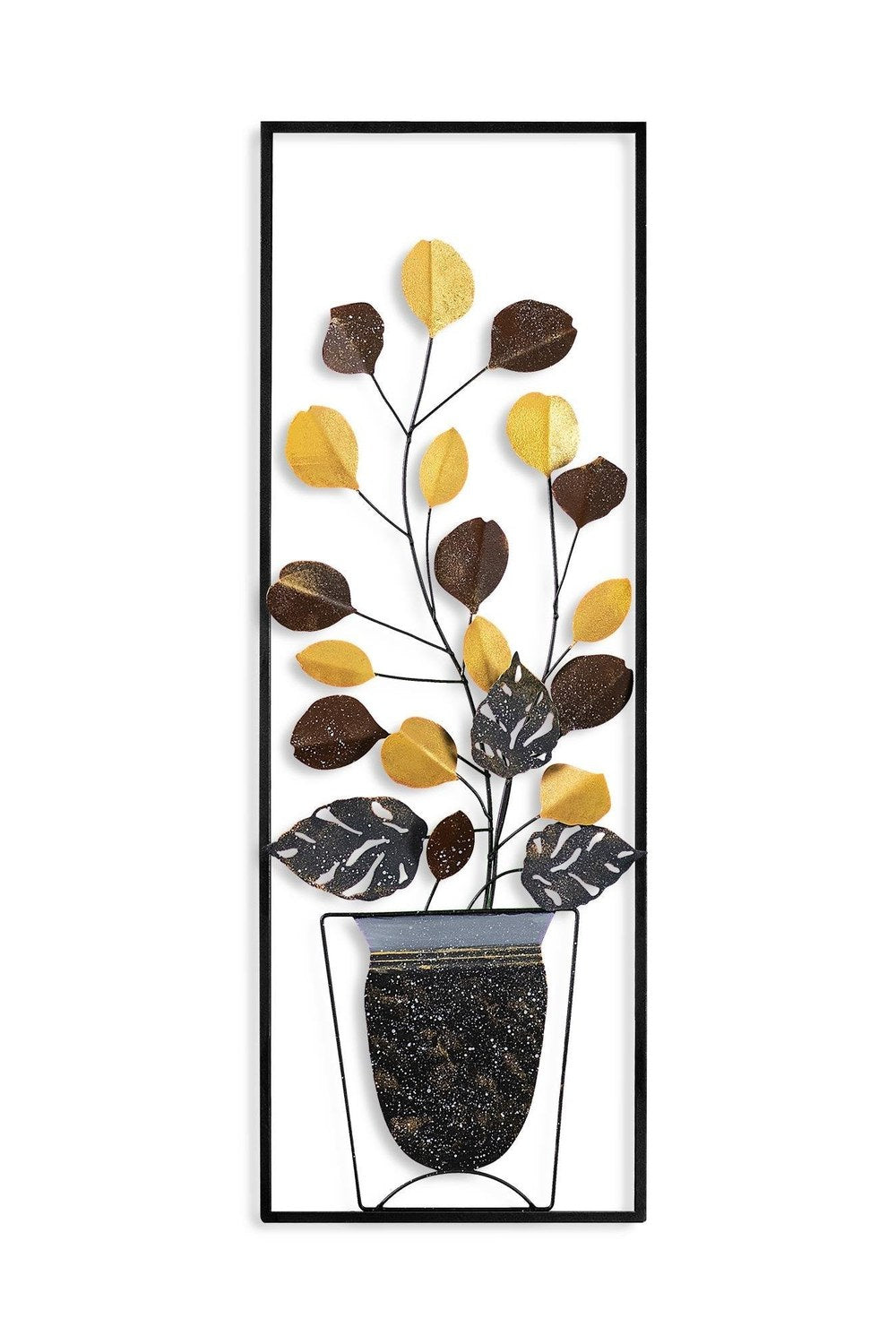 Bys-077-A Dekoratif Metal Duvar Tablosu - 5