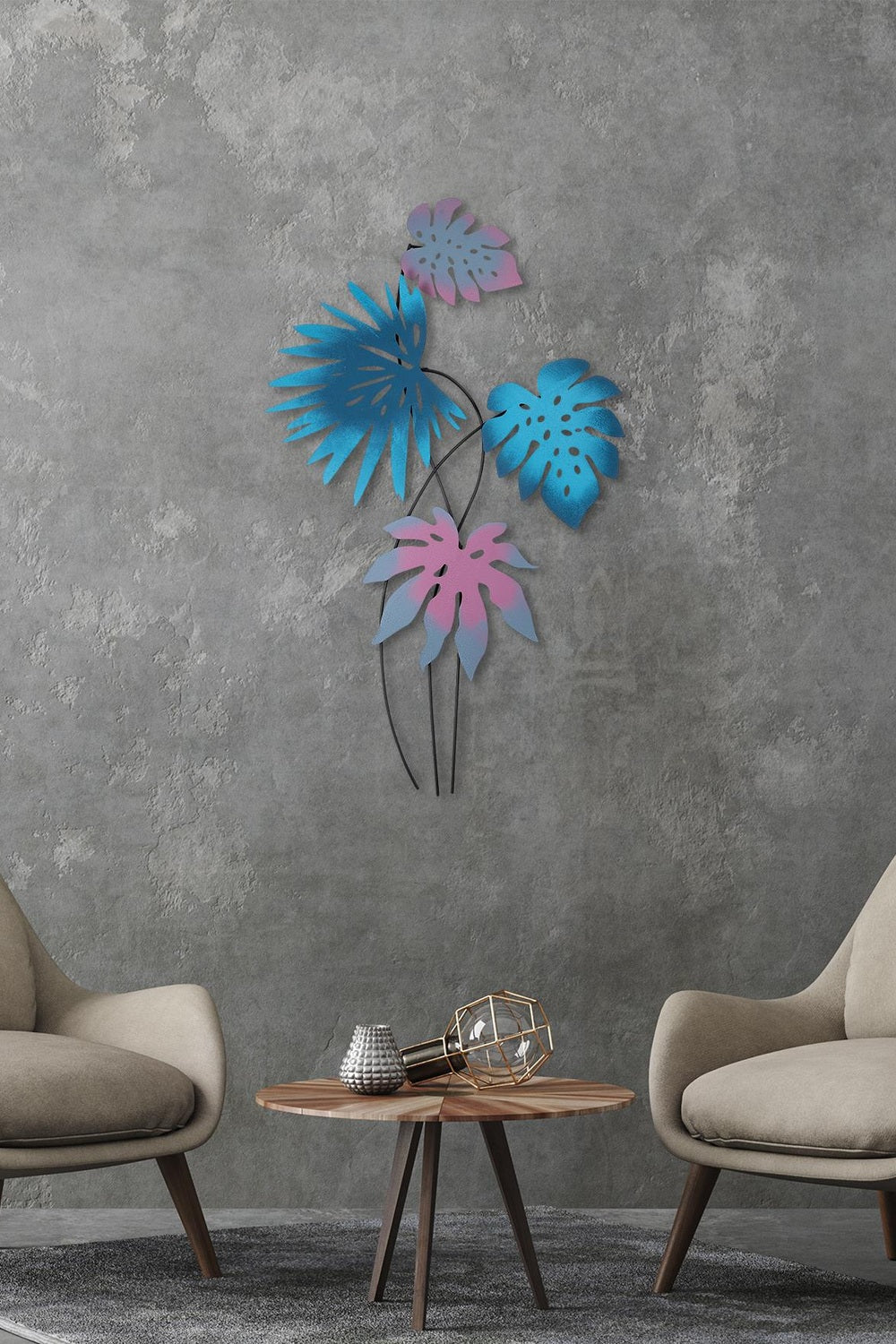 Bys-067 Dekoratif Metal Duvar Tablosu - 2