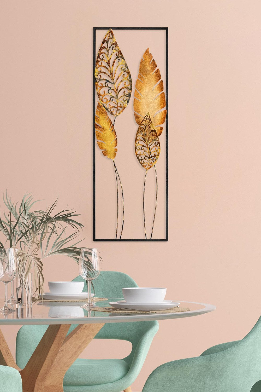 Bys-031-B Dekoratif Metal Duvar Tablosu - 2