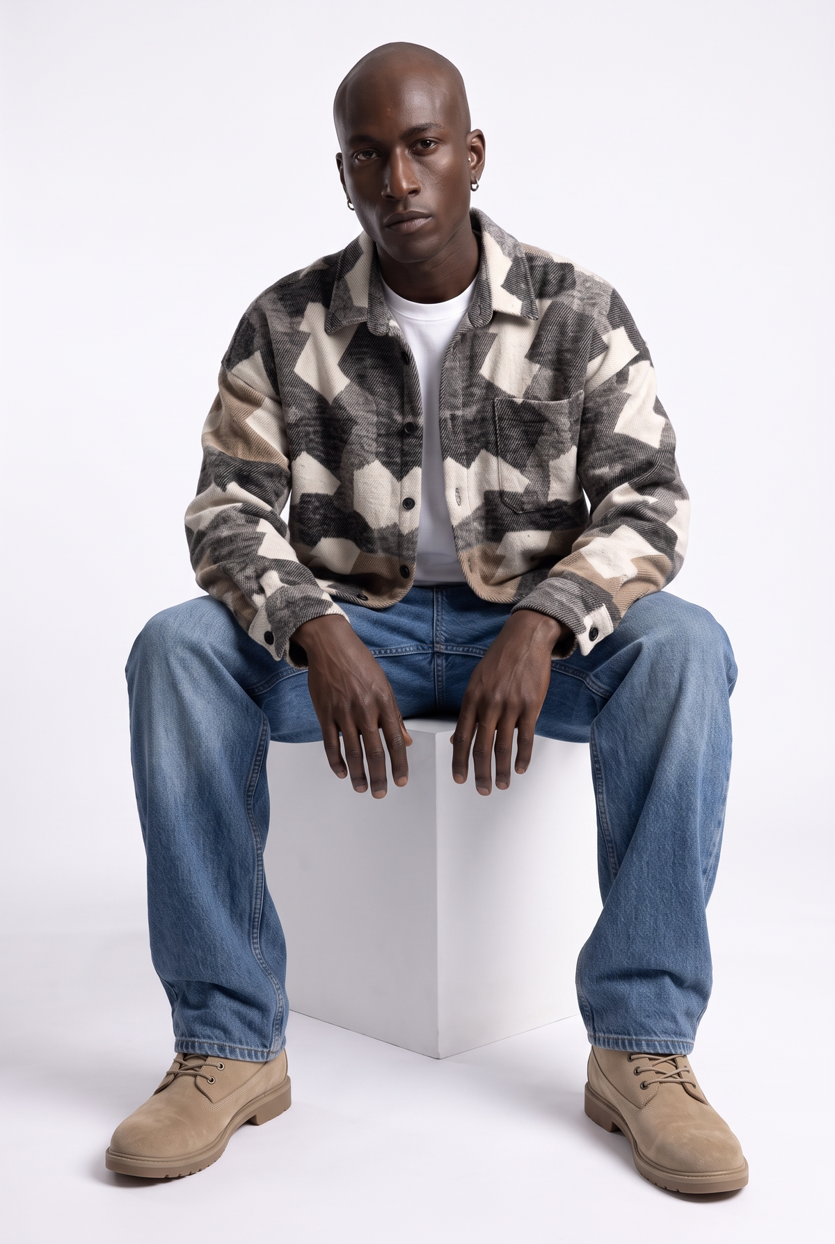 Oversize Flanel Oduncu Gömlek