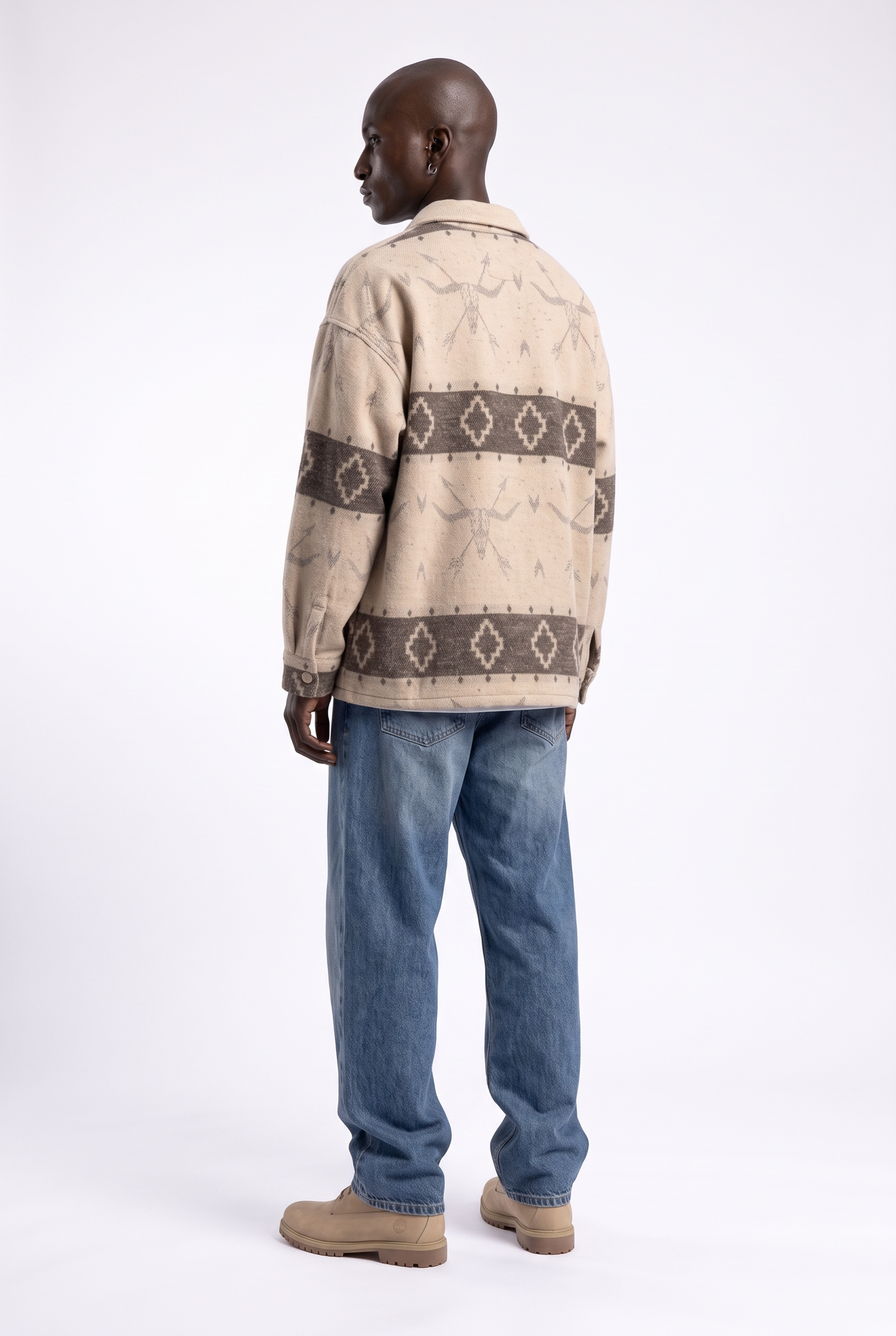Oversize Flanel Oduncu Gömlek