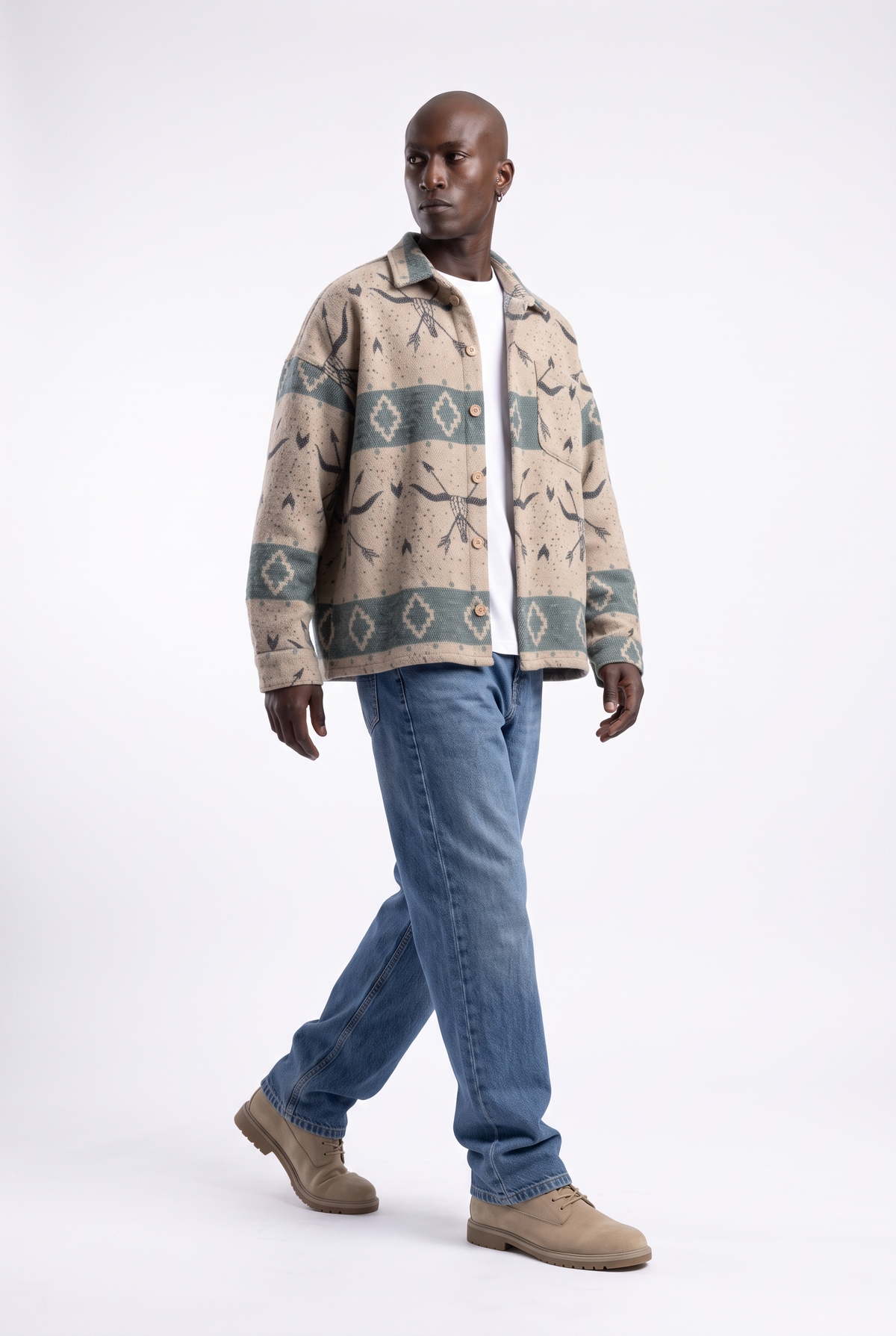 Oversize Flanel Oduncu Gömlek