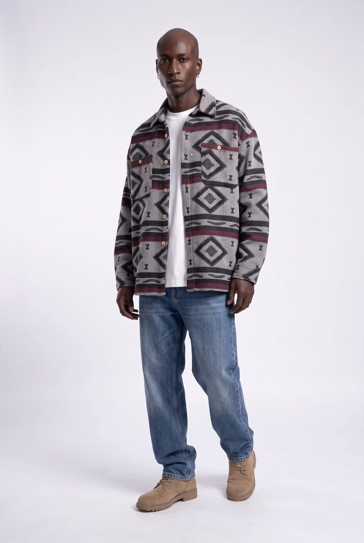 Oversize Flanel Oduncu Gömlek