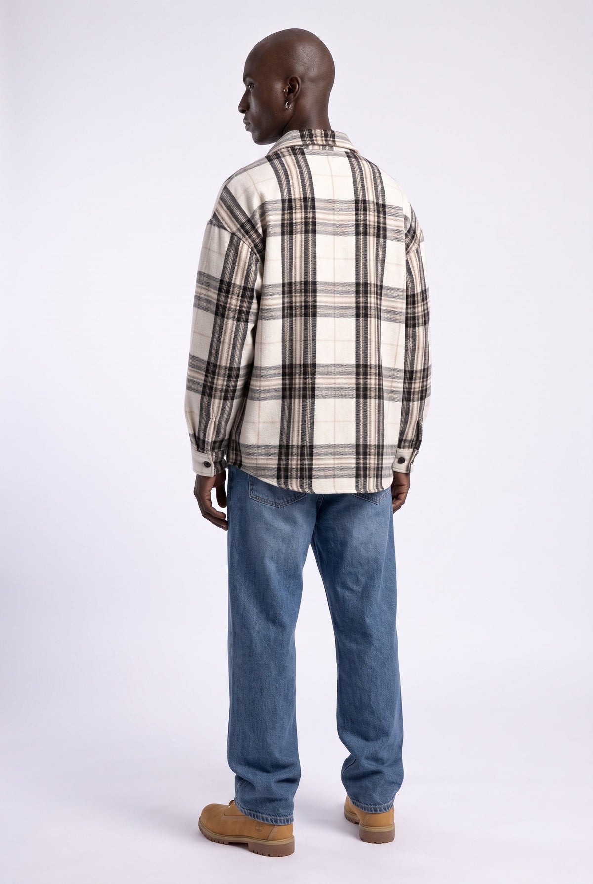 Oversize Flanel Oduncu Gömlek