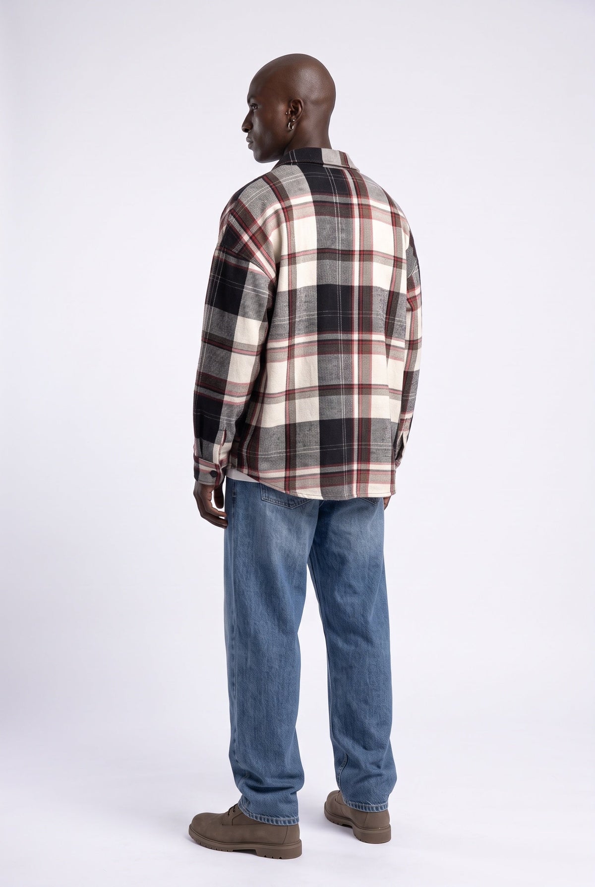 Oversize Flanel Oduncu Gömlek