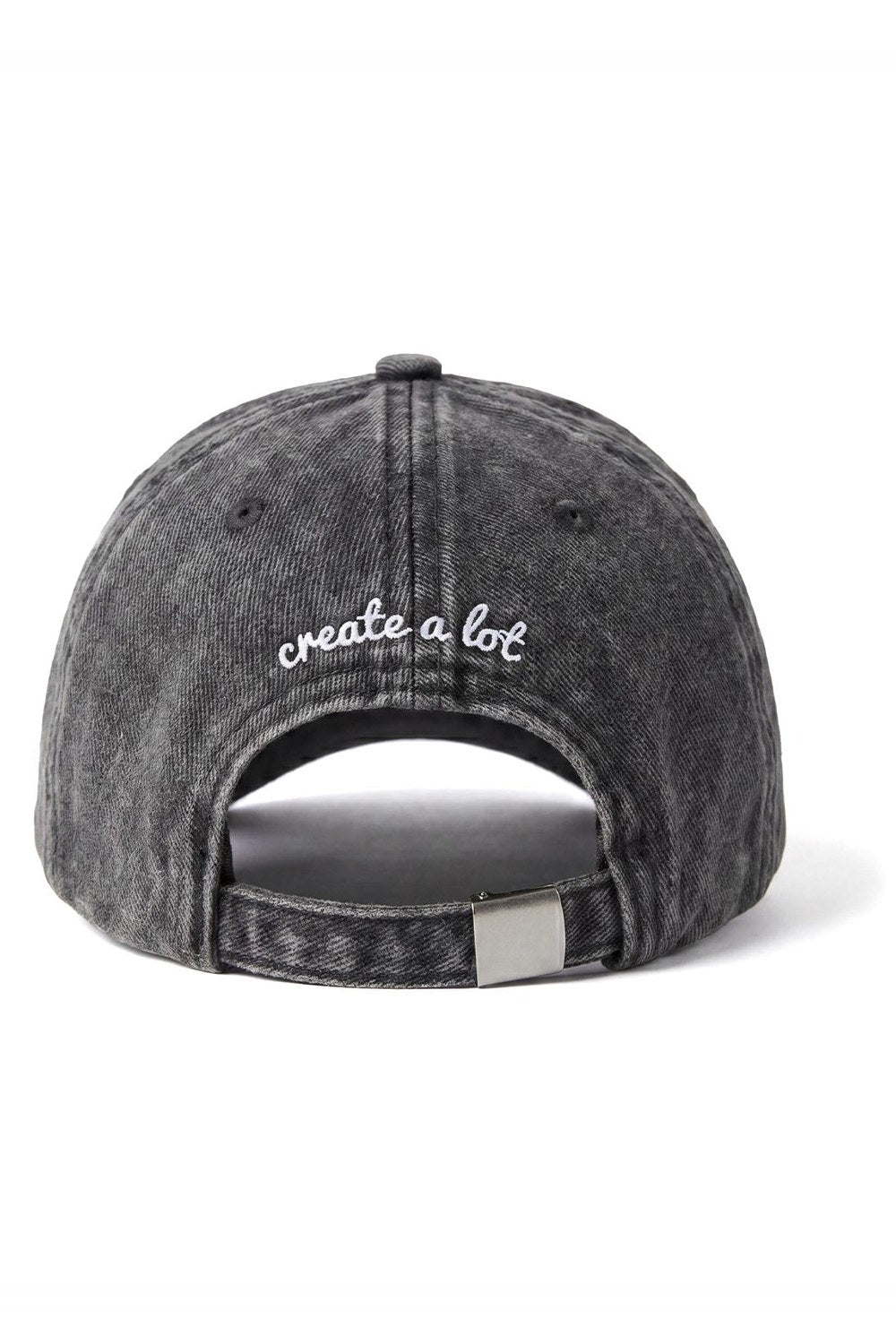 F. Word Creator Yıpratmalı Denim Cap - Karbon Siyah - 1