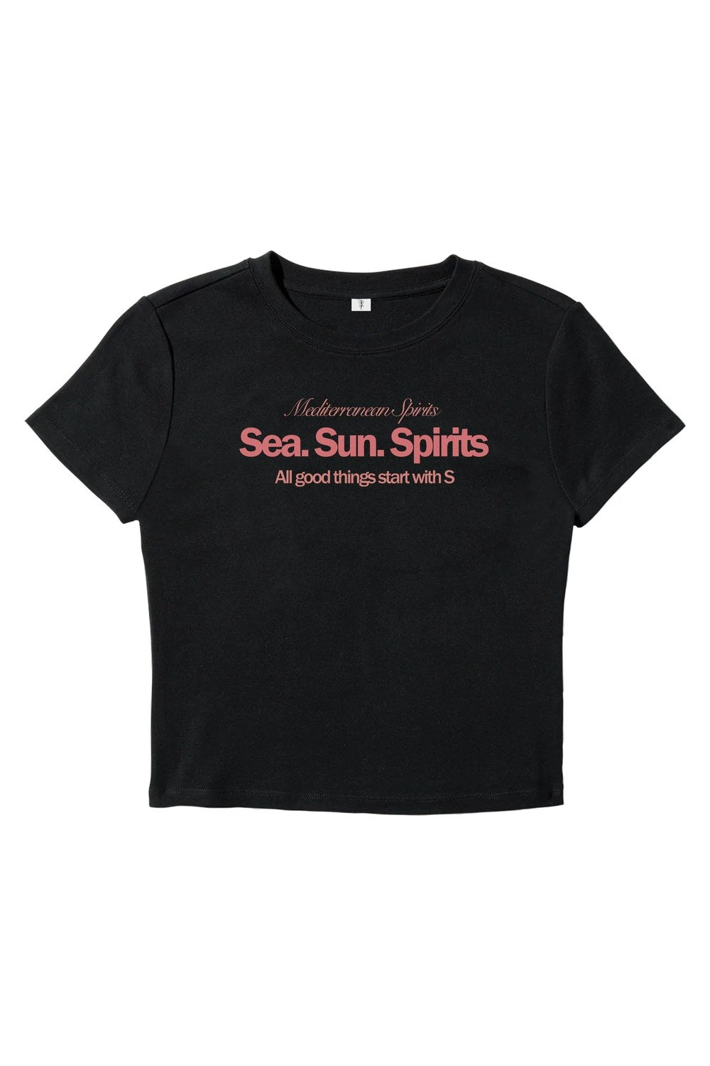 Start With S Baby Tee - 1
