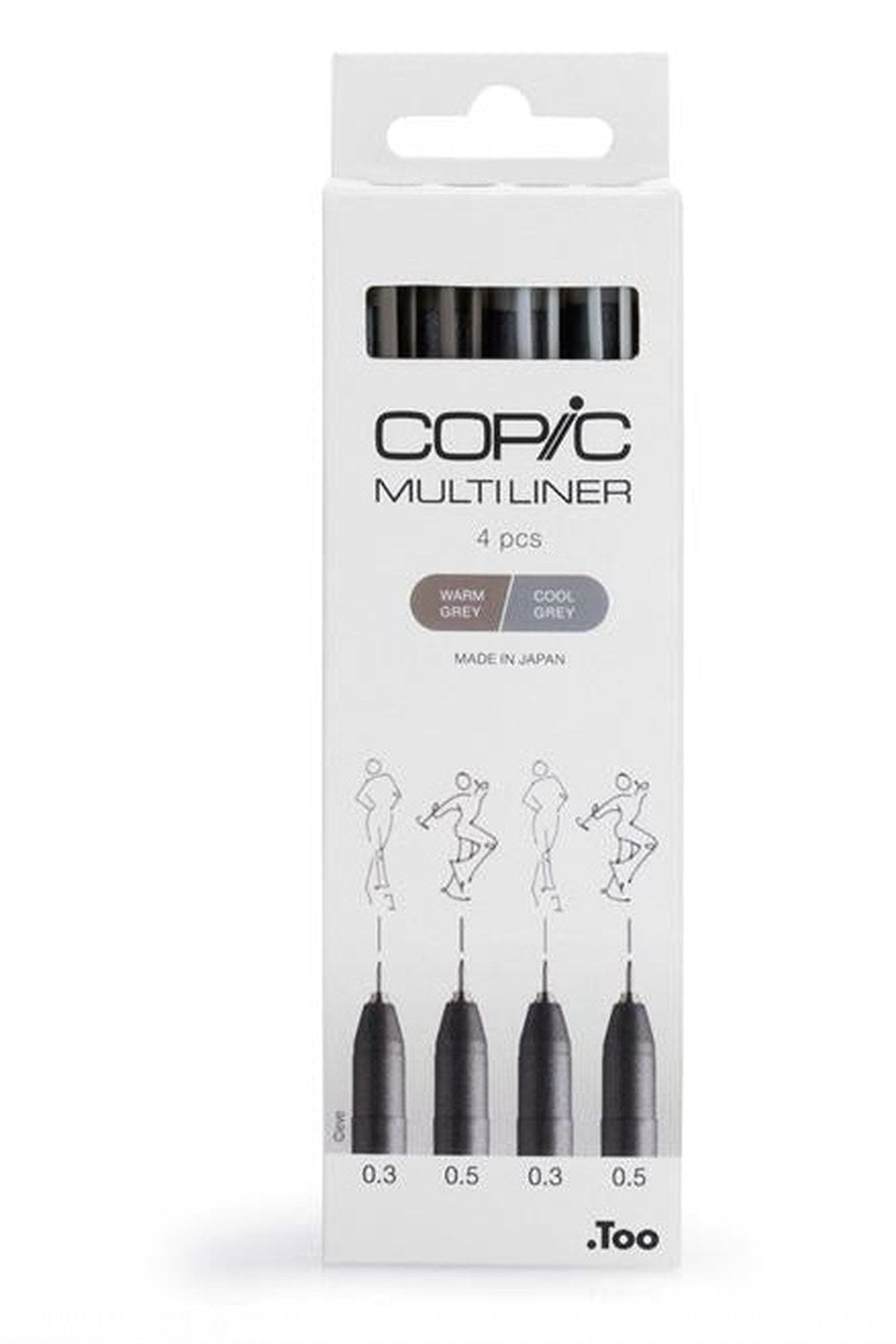 Multiliner Classic Color Çizim Kalemi 4'lü Seti - 0