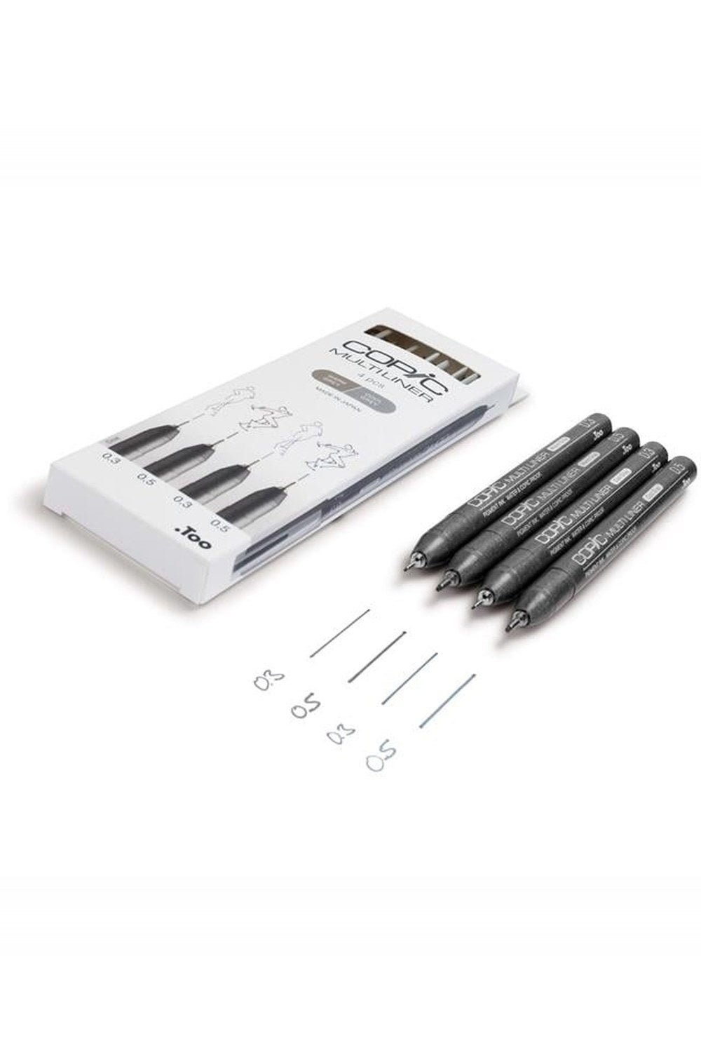 Multiliner Classic Color Çizim Kalemi 4'lü Seti - 1