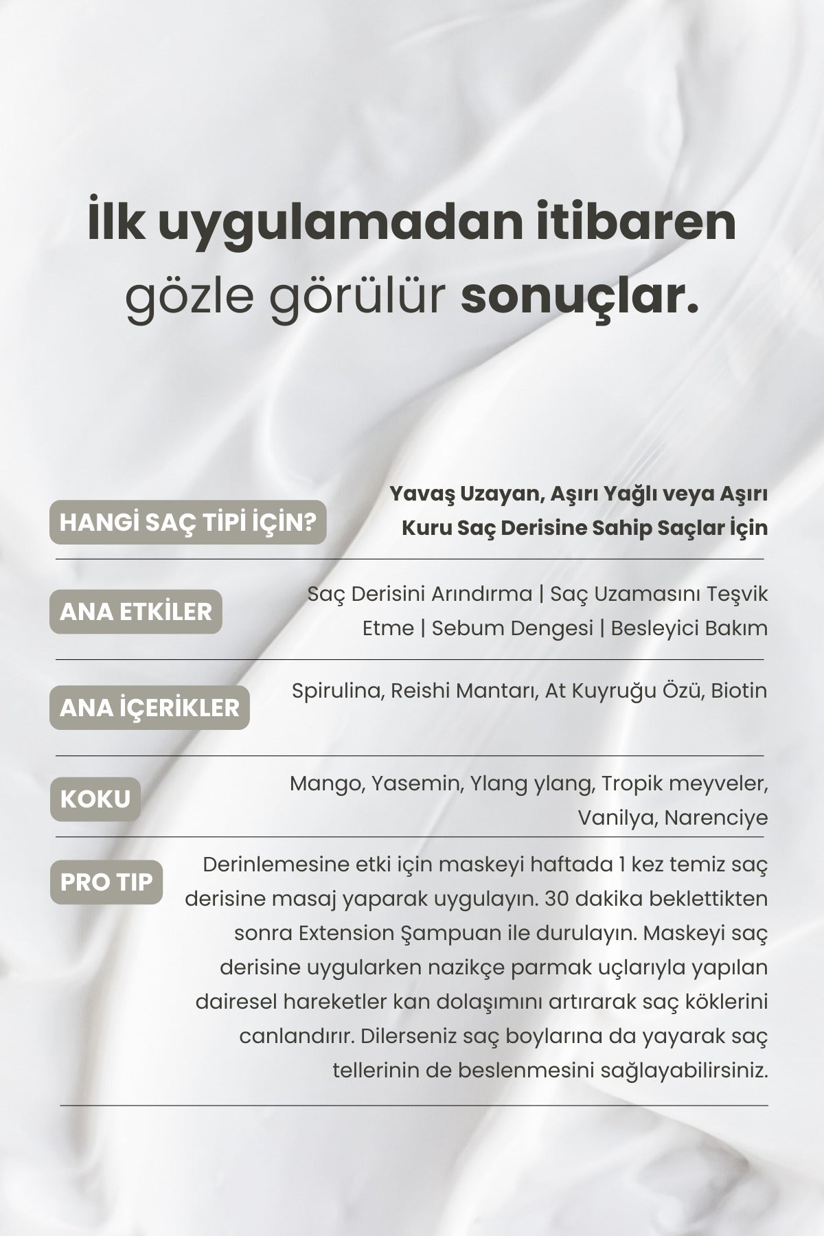 Extension | Saç Derisi Bakım Maskesi