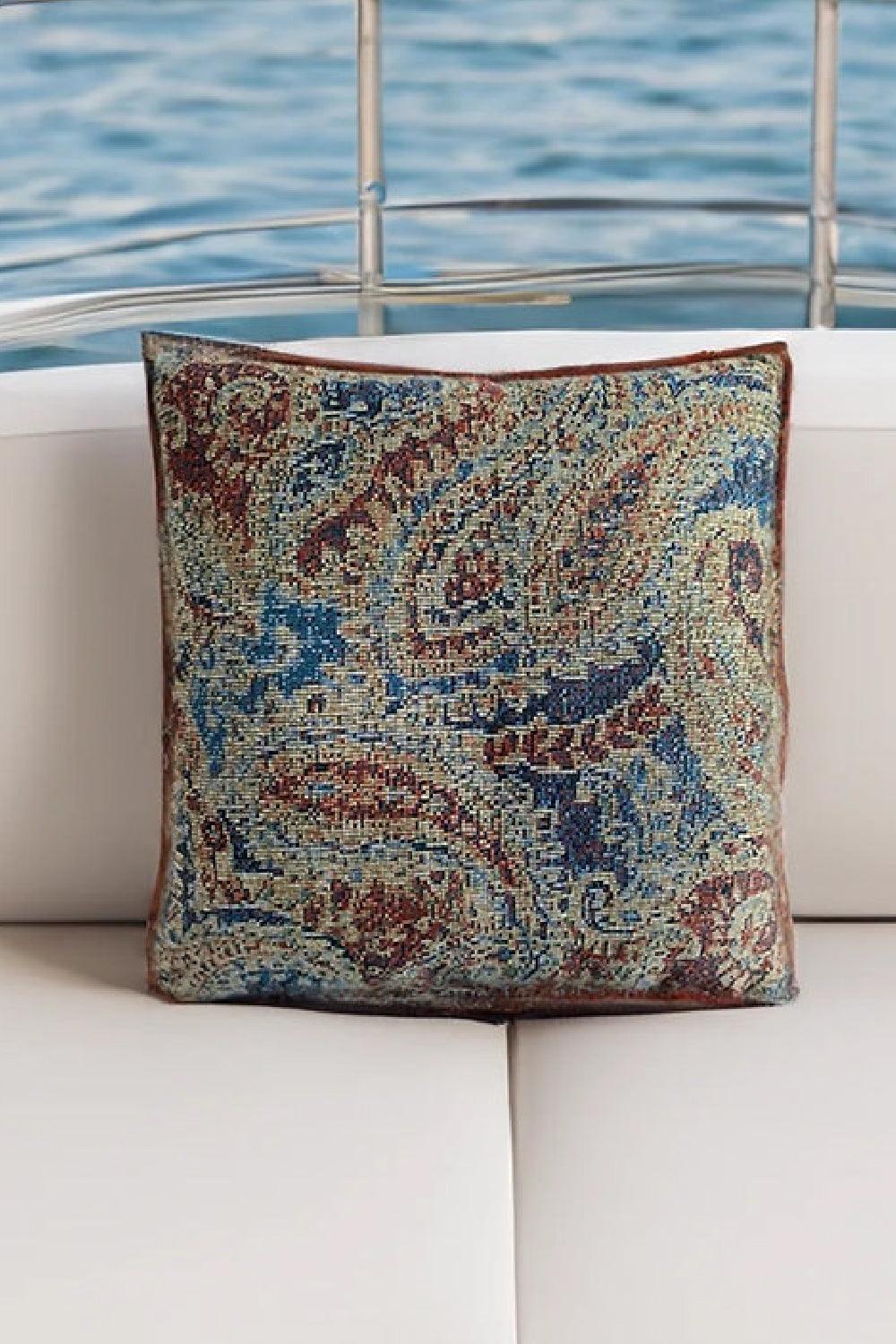 22 Maggio Istanbul-Zeugma Etnik Şal Desen Dokuma Dekoratif Yastık 50x50 cm-Yastık-2-fleurdirect.live