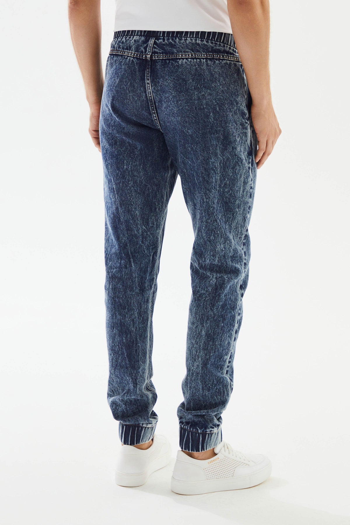 2be4A-Erkek Jogger Denim Pantolon-6-fleurdirect.live