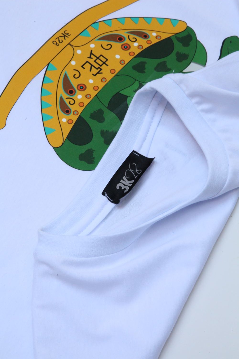 3K28-Yılan Oversize T-shirt-T-Shirts-2-fleurdirect.live