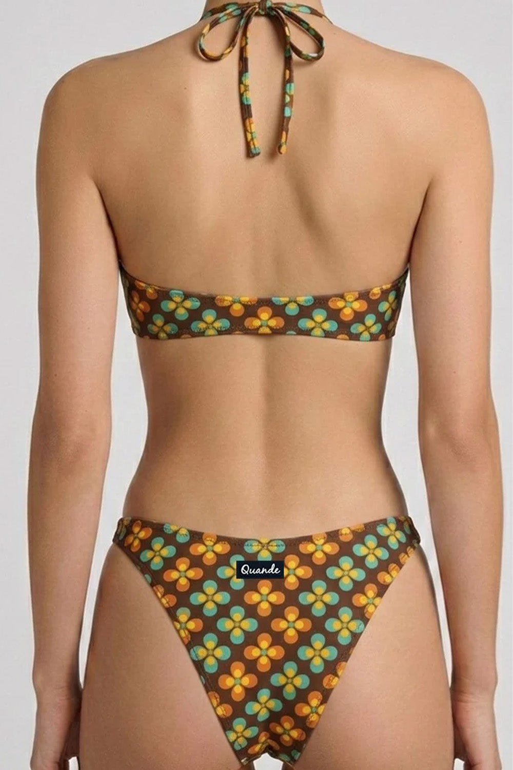 Quande-Amore Üçgen Bikini // Qn-948 Tek Üst-Bikini & Mayo-3-fleurdirect.live