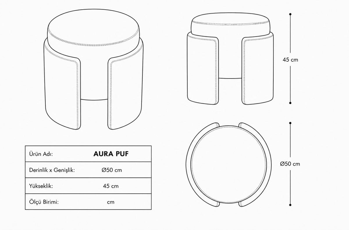 Aura Puf No.03