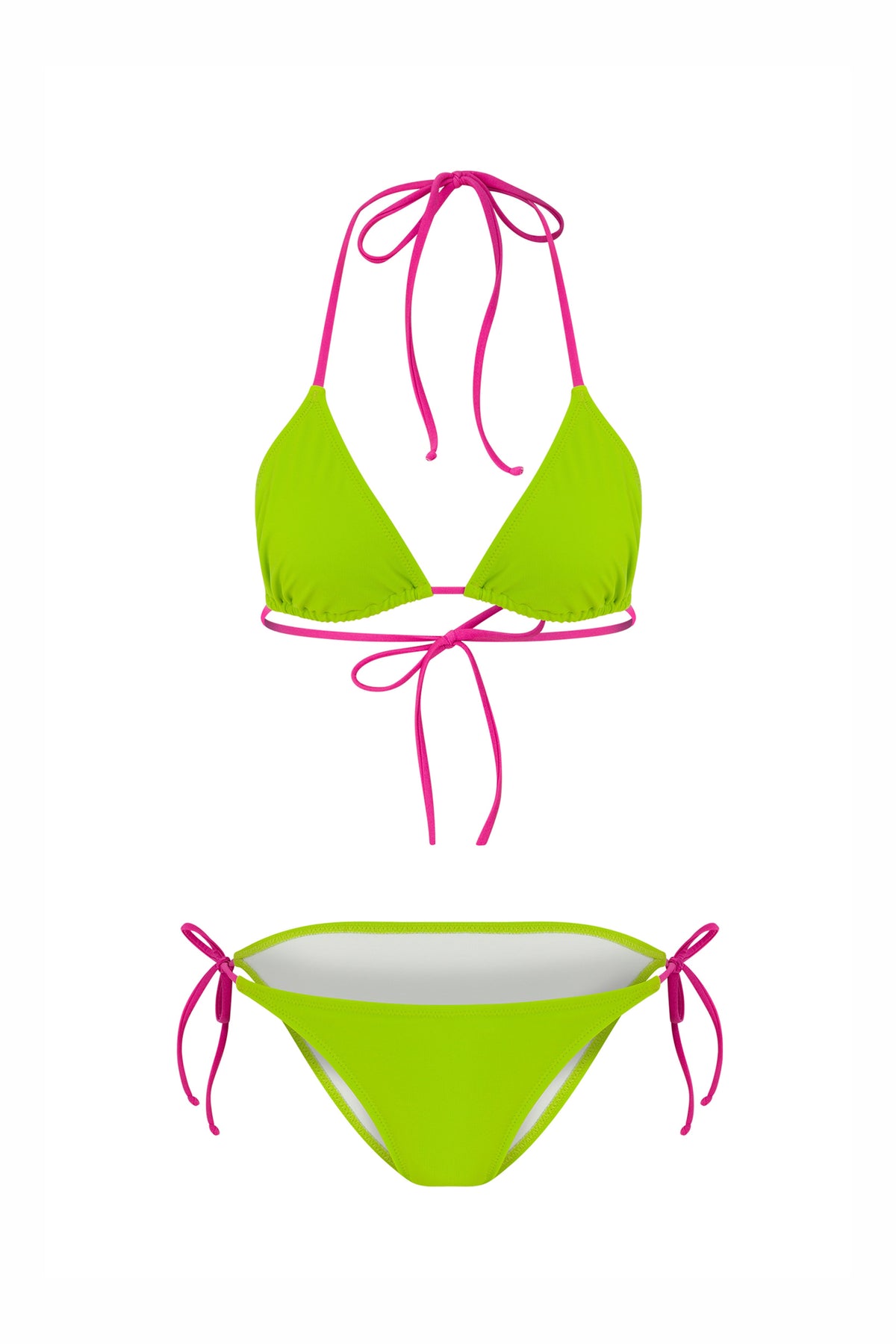 Ally Lime Bikini Set