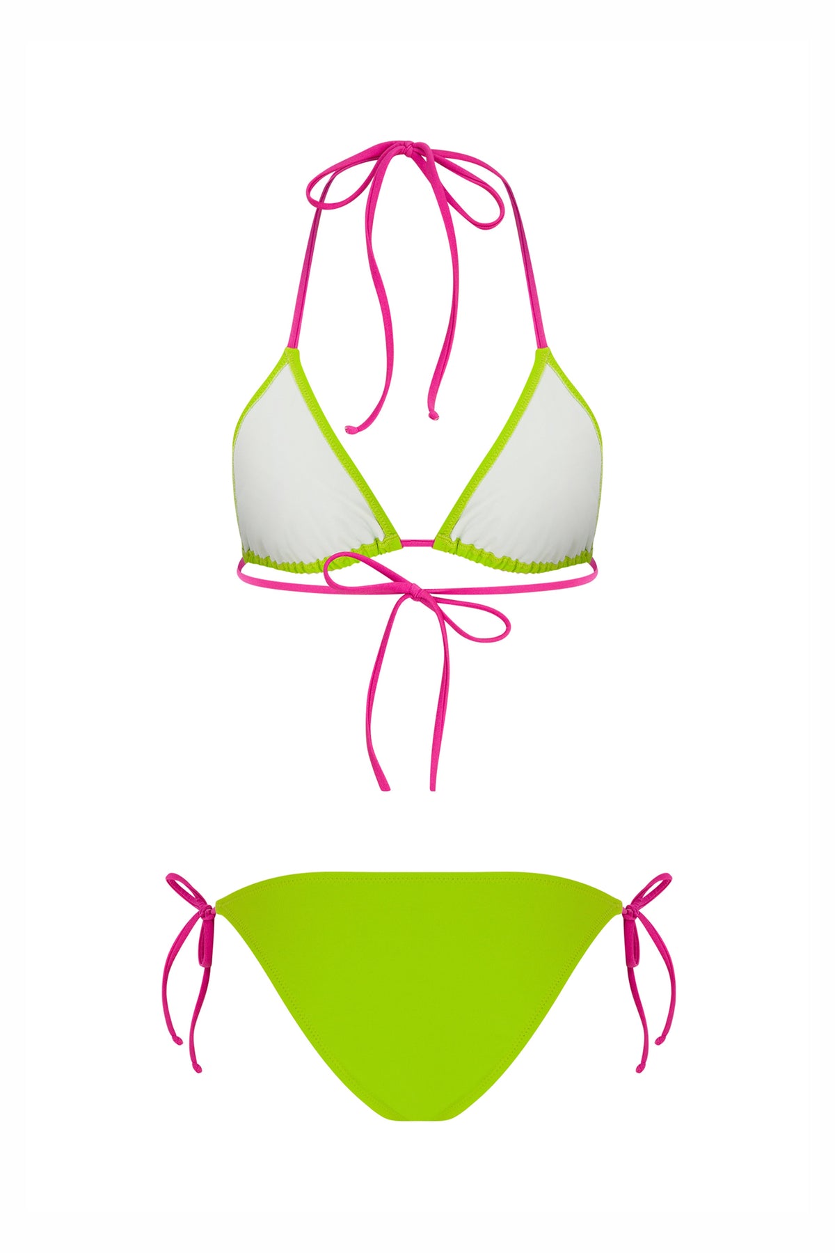 Ally Lime Bikini Set
