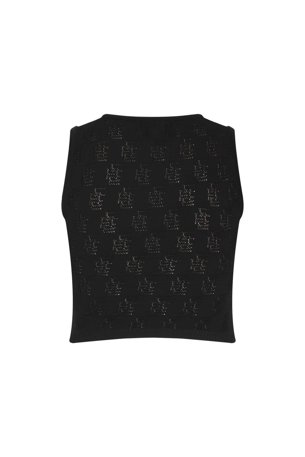 Ace Nayman-Amira Monogram Knitted Top-Top-2-fleurdirect.live