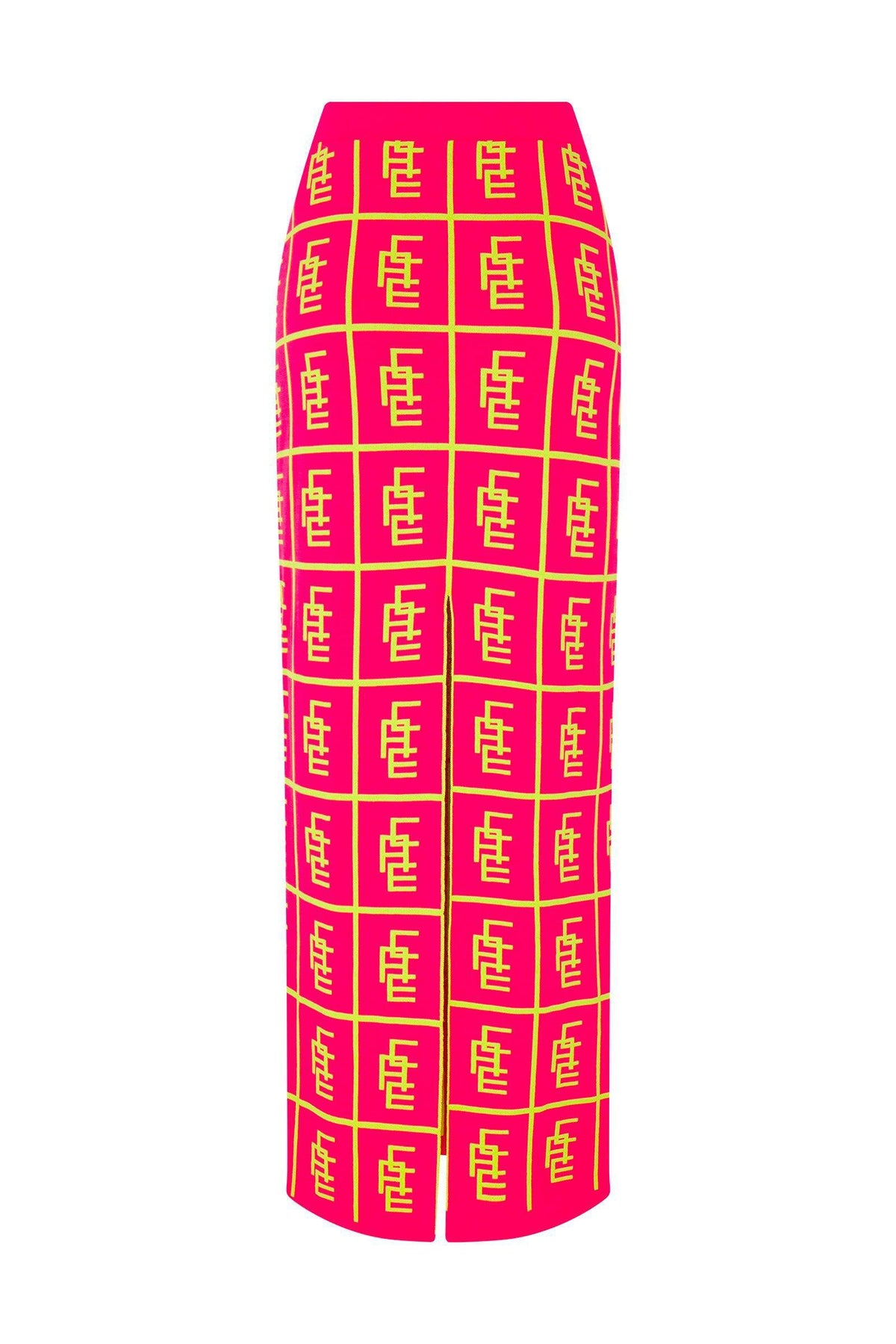 Ace Nayman-Gia Multicolor Knitted Skirt-Etek-3-fleurdirect.live