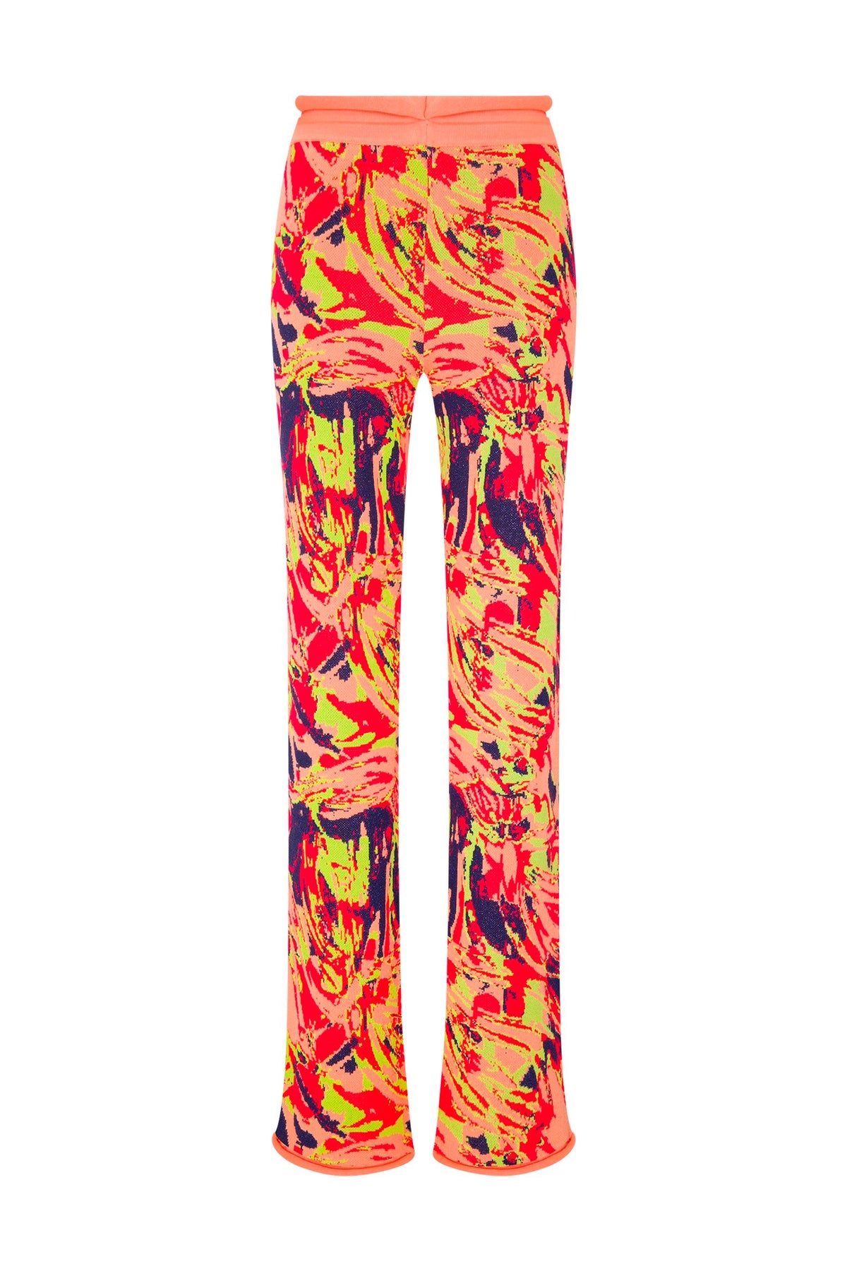 Ace Nayman-Lulu Multicolor Knitted Pants-Pantolon-3-fleurdirect.live