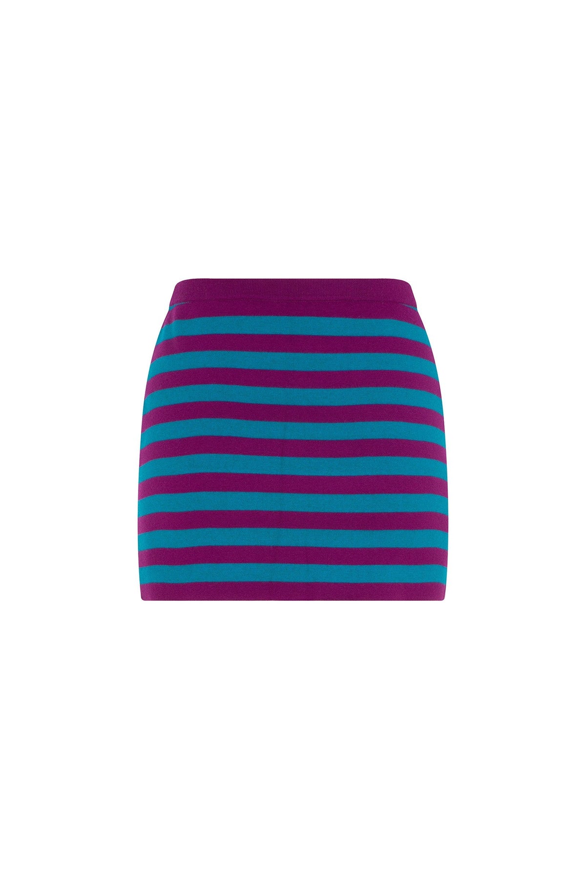 Ace Nayman-Luna Knitted Rhinestone Skirt-Etek-4-fleurdirect.live