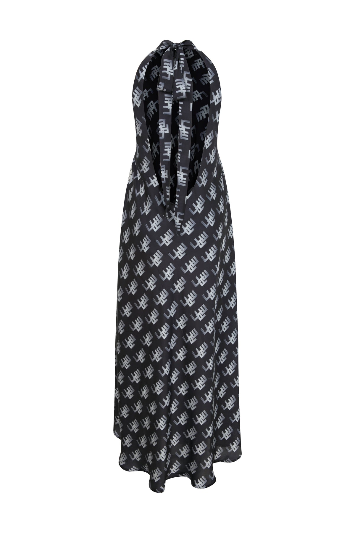 Ace Nayman-Morgan Monogram Dress-Elbise-4-fleurdirect.live