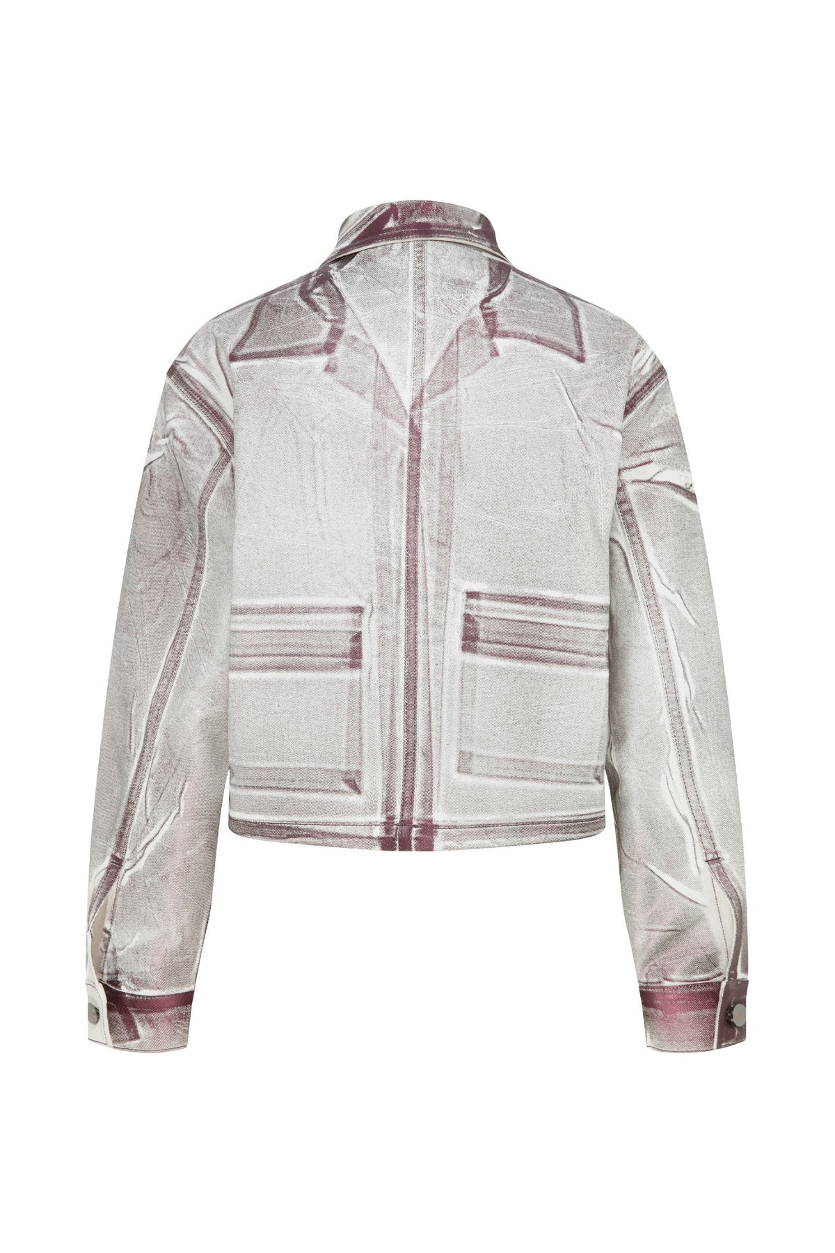 Ace Nayman-Nell Metallic Denim Jacket-Ceket-4-fleurdirect.live