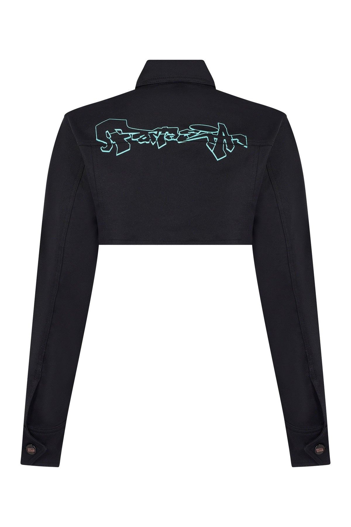 Ace Nayman-Olivia Short Denim Jacket-Ceket-4-fleurdirect.live
