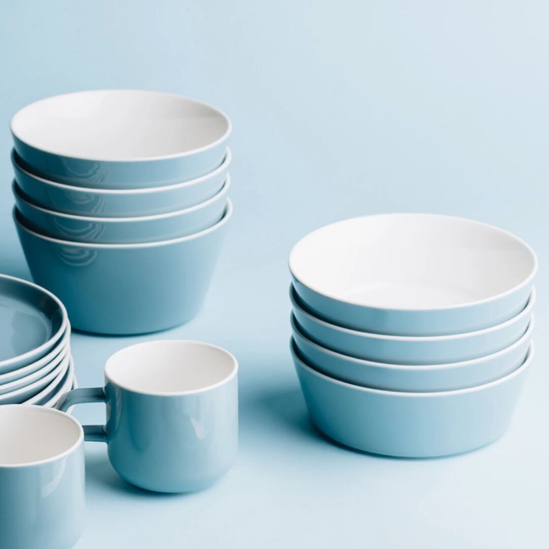 Acme Roman 4 Parça Mavi Küçük Bowl