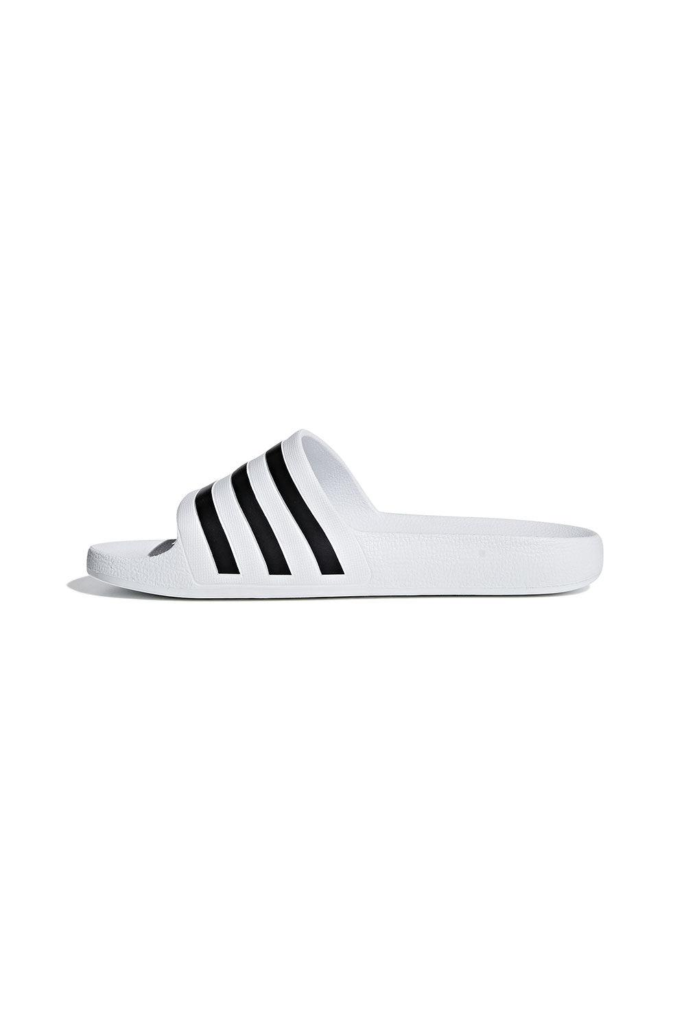 Adidas-Adilette Aqua White/BlackWhite-Sandalet & Terlik-4-fleurdirect.live