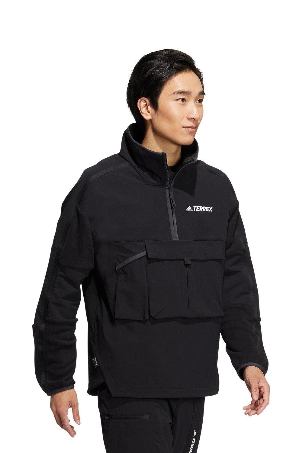 Adidas-Half Zip Sweatshirt-Sweatshirts & Hoodies-5-fleurdirect.live