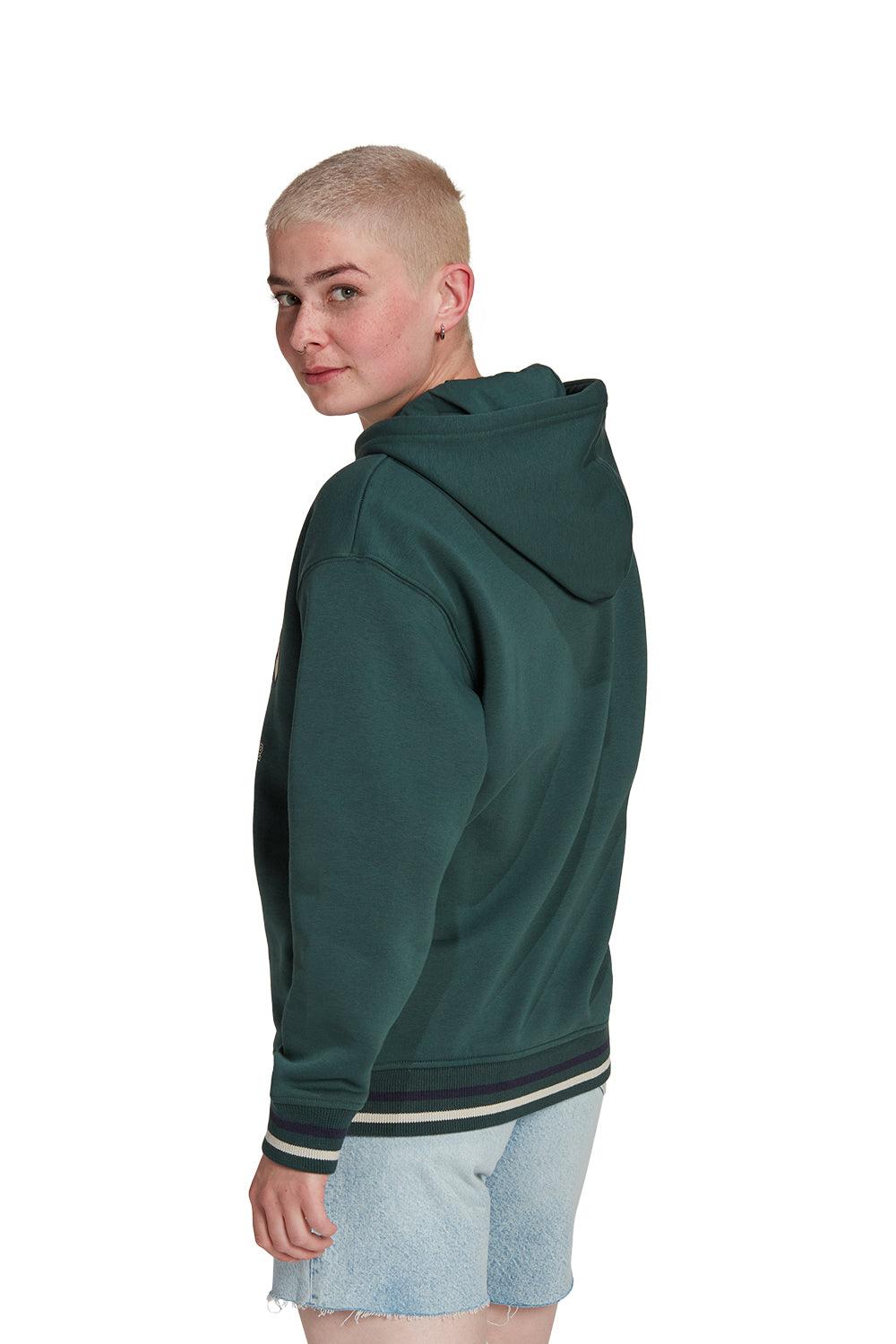 Adidas-Hoodie Mineral Green-Sweatshirts & Hoodies-2-fleurdirect.live