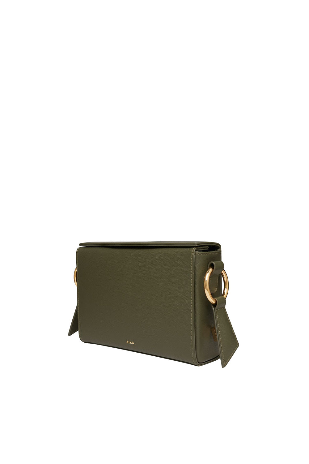 Aika Concept-Leather Istanbul Bag Green-Omuz Çantası-4-fleurdirect.live