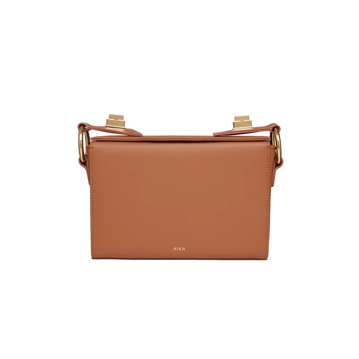 Aika Concept-Leather Istanbul Bag Tan-Omuz Çantası-5-fleurdirect.live