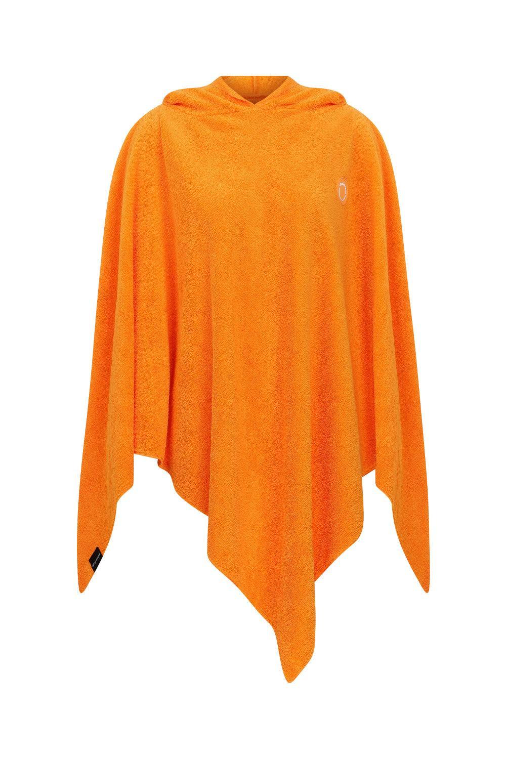 All Of Chrome-Summer Vibes Orange Poncho-Panço-1-fleurdirect.live