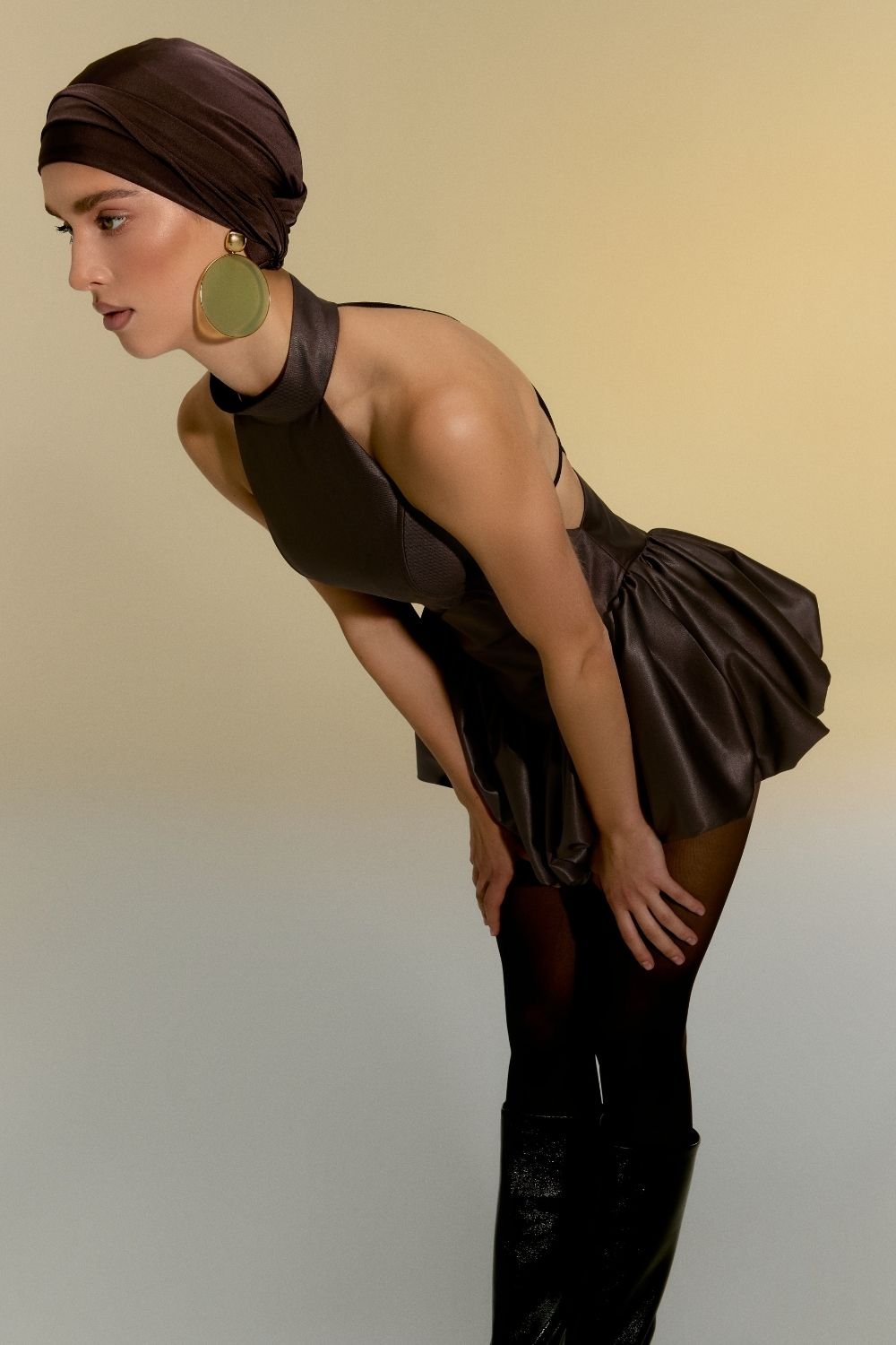 Alreves-Canele Balloon Dress-Elbise-5-fleurdirect.live