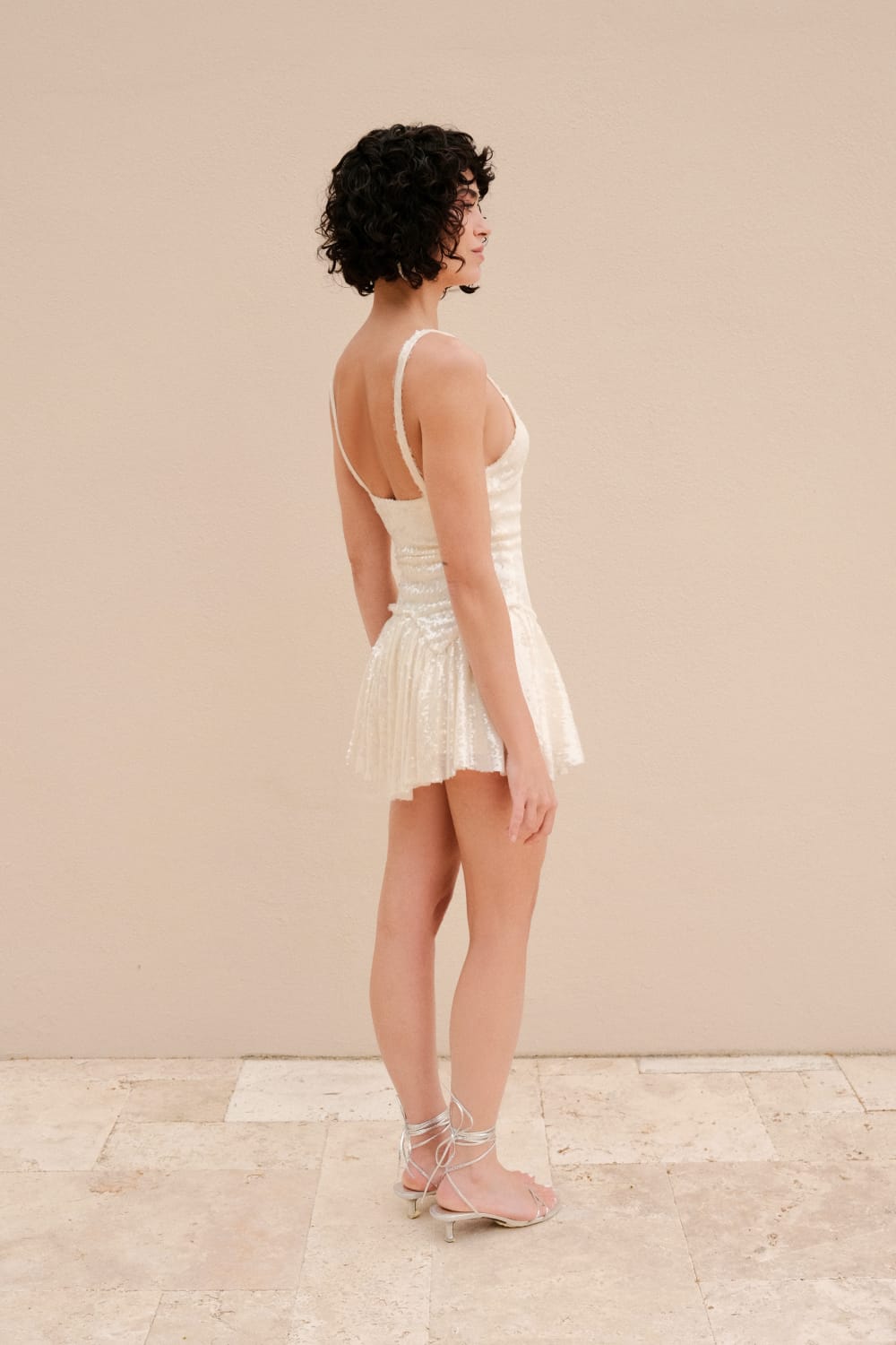 Alreves-Gilda Sequin Short Dress-Elbise-3-fleurdirect.live
