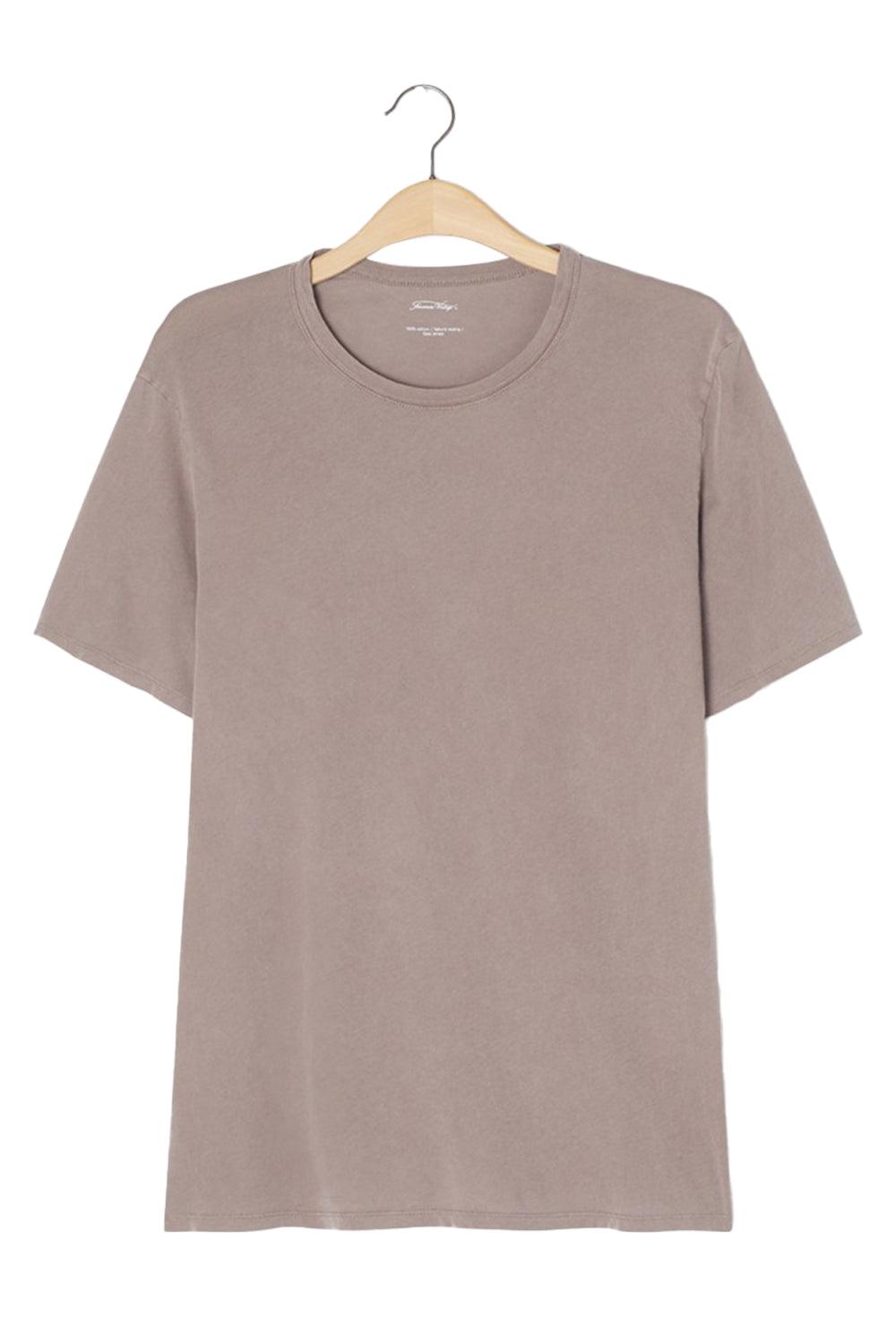 American Vintage-Devon Kahverengi T-Shirt-T-Shirts-5-fleurdirect.live