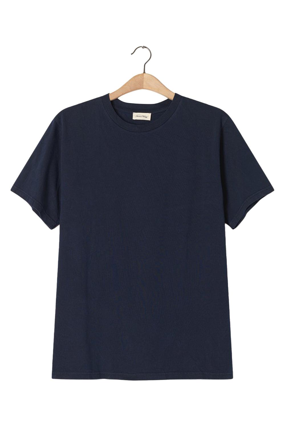 American Vintage-Fizvalley Lacivert T-shirt-T-Shirts-5-fleurdirect.live