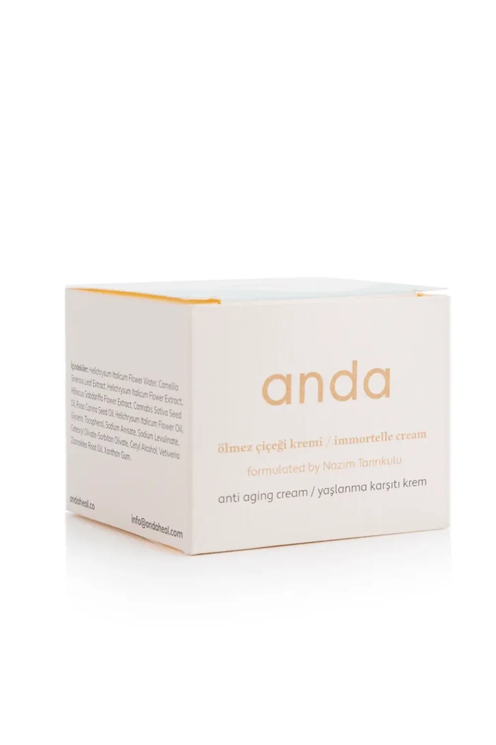 Anda Heal-Immortelle Cream By Nazım Tanrıkulu-Yüz Kremi-3-fleurdirect.live