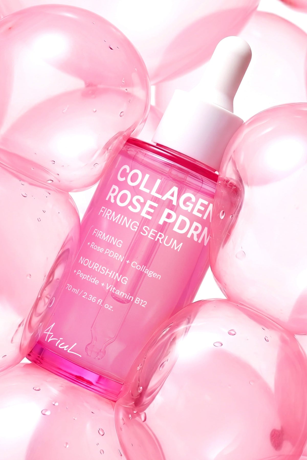 Ariul Collagen Rose Pdrn Firming Serum 70Ml - Gül Pdrn & Kolajen Sıkılaştırıcı Serum