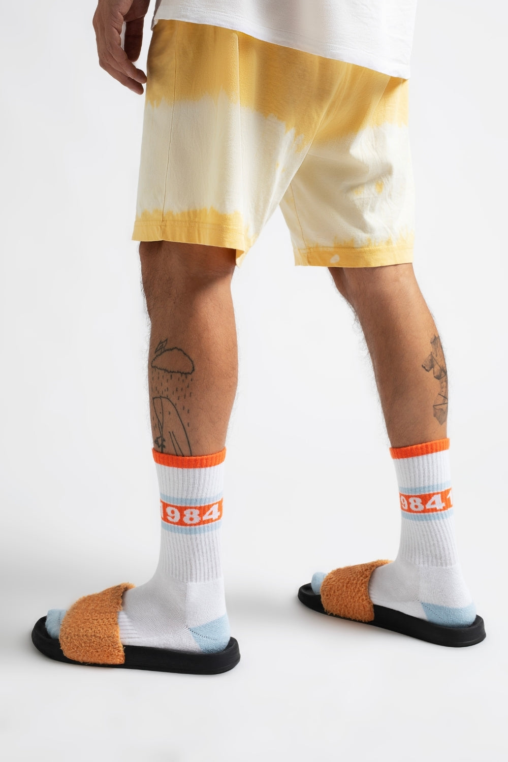 Orange Big 4pack Unisex Lifestyle 4'lü Spor Çorap Seti - 4