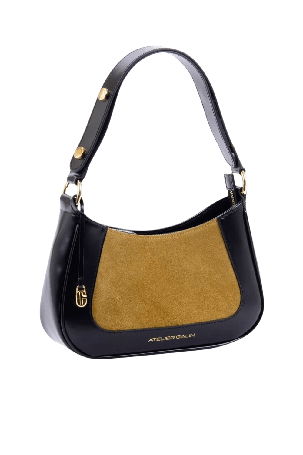Atelier Galin-Jasmine Hobo Kol Çantası - Tabac-Omuz Çantası-2-fleurdirect.live