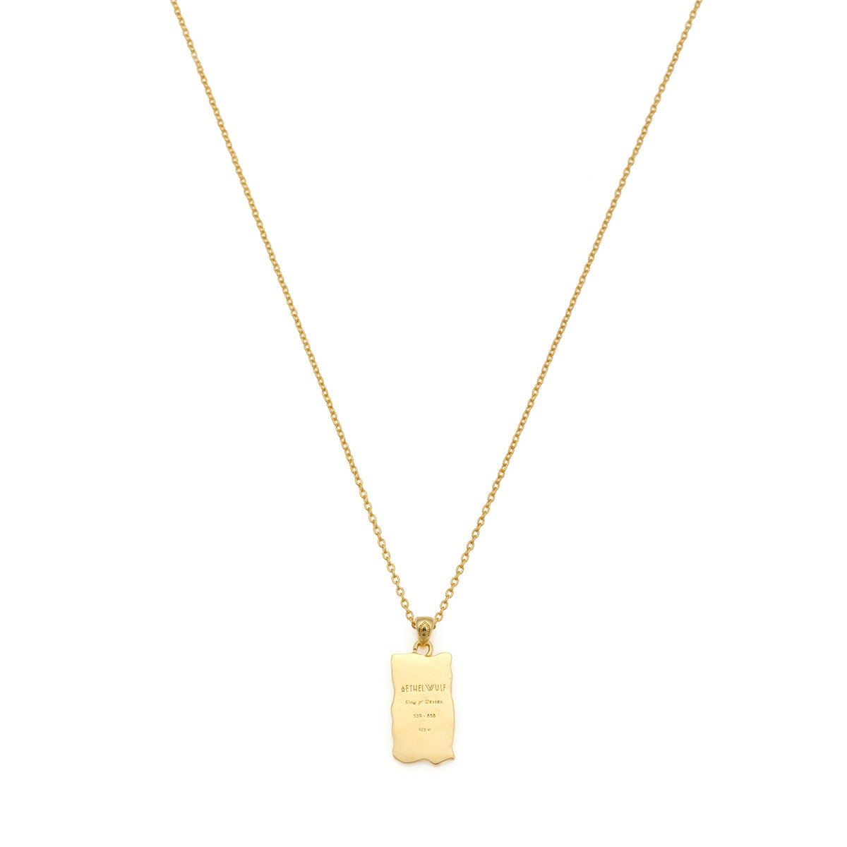 Ethelwulf Will Necklace In Gold